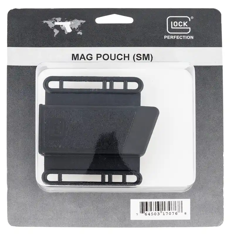 Glock Magazine Pouch Single fits Glock 17,19,22-23,26-27,34-35 Black Polymer