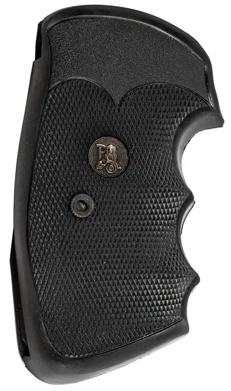 Pachmayr Gripper Professional Grip Checkered Black Rubber