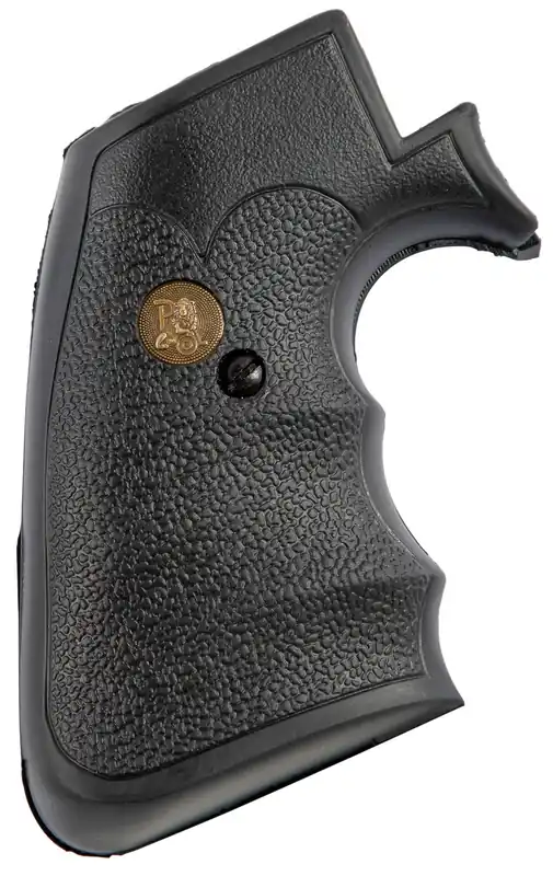 Pachmayr Gripper Grip Checkered Black Rubber with Finger Grooves for Ruger Super Blackhawk