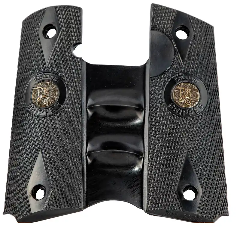 Pachmayr Signature Grip Checkered Black for 1911