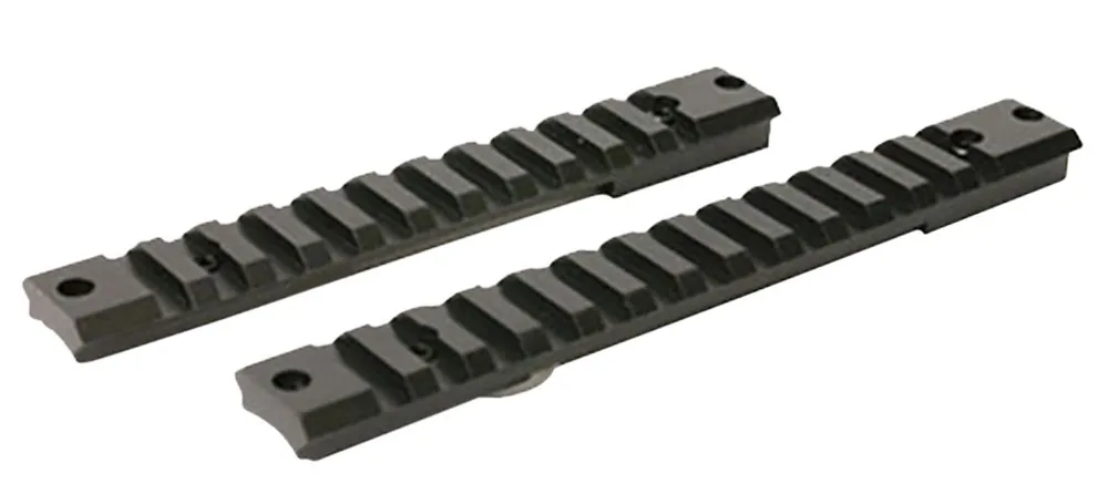 Warne Tactical Rail Remington 700 Rifle Long Action Picatinny Rail Matte Black Steel
