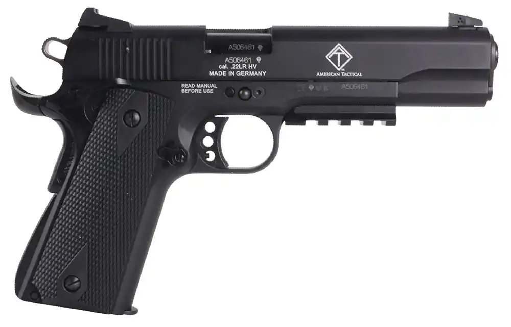 GSG 1911 ADOP Faux Suppressor 22 LR 5" 10+1 Black