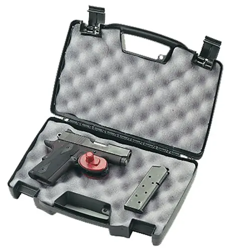 Plano Protector Pistol Case made of Polymer with Black Finish