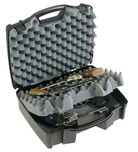 Plano Protector Pistol Case made of Polymer with Black Finish