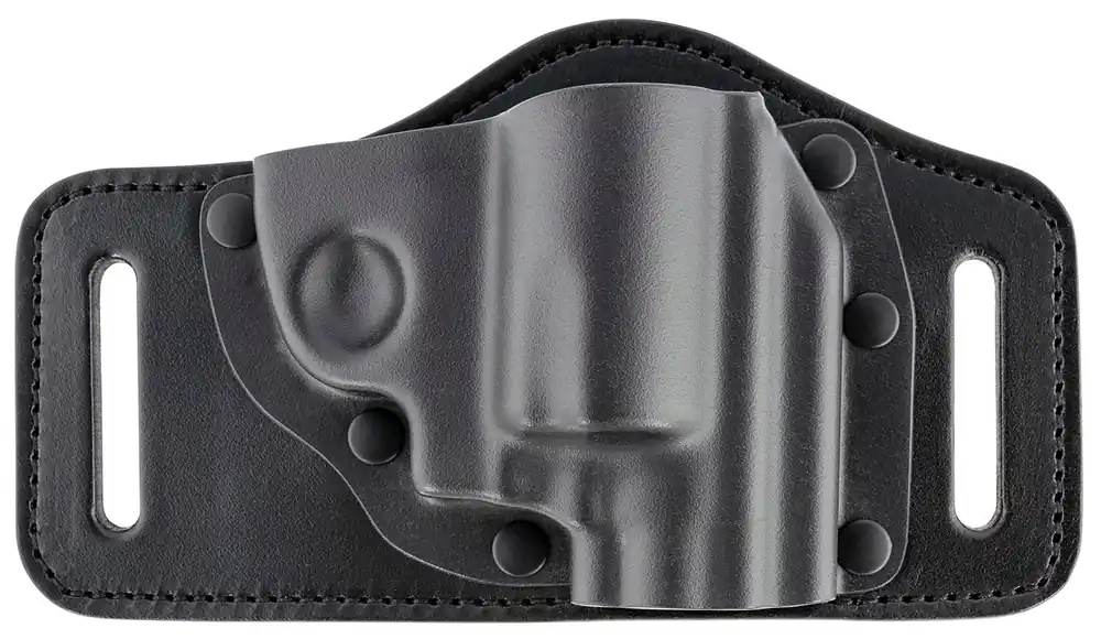 Galco TacSlide Black Kydex Holster w/Leather Backing Belt 1911 3-5" RH