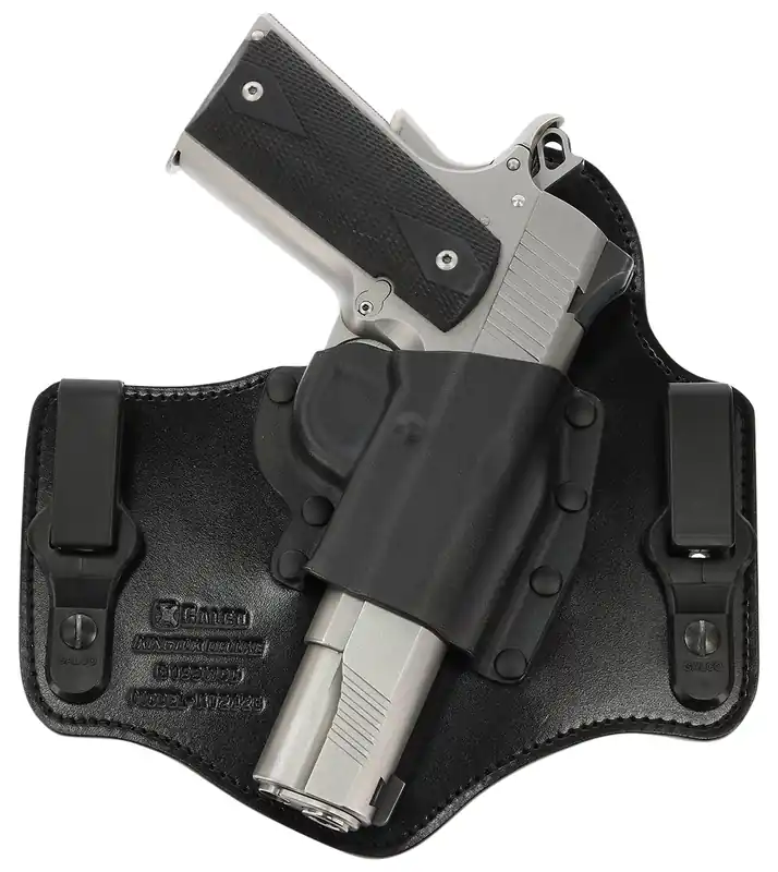 Galco KingTuk Deluxe Black Kydex Holster w/Leather Backing IWB Kimber 1911 5" RH