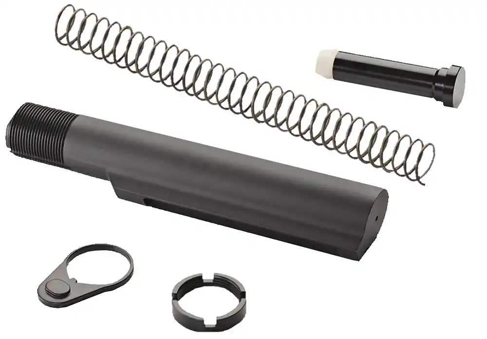 Advanced Technology Military Buffer Tube Assembly AR-15 Black Anodized Aluminum