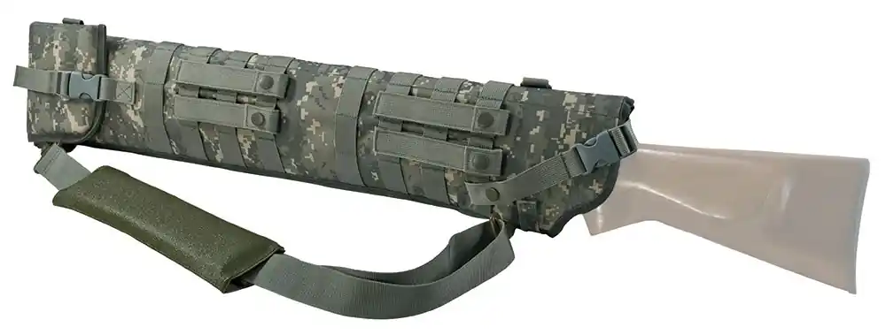 NcStar VISM Shotgun Scabbard made of 600D PVC with Digital Camouflauge Finish