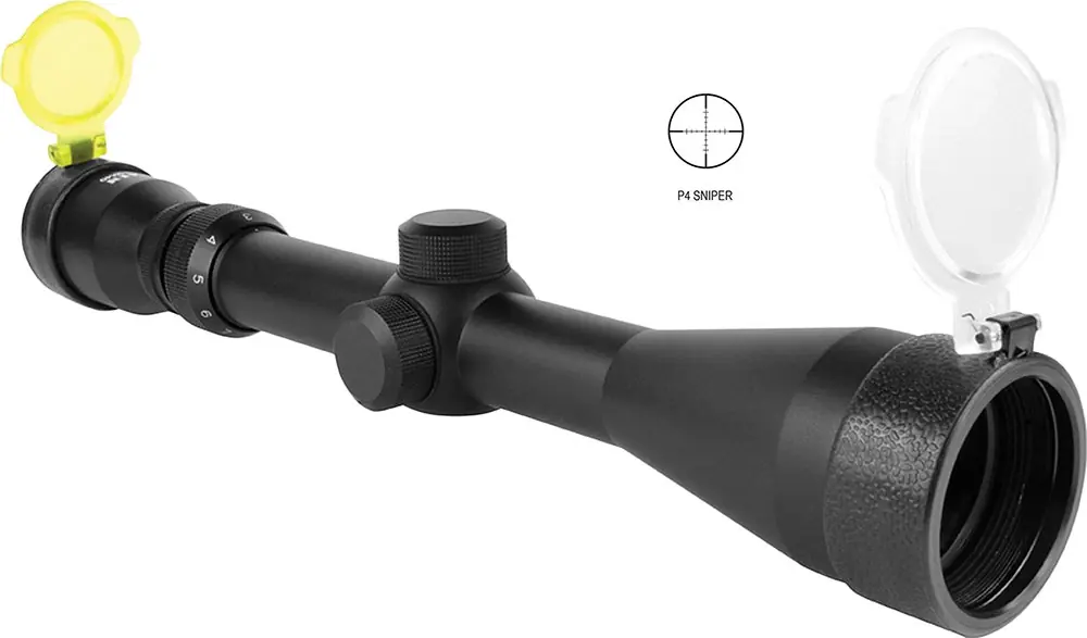 Aim Sports Sniper Tactical Black Anodized 3-9x40mm AO 1" Tube