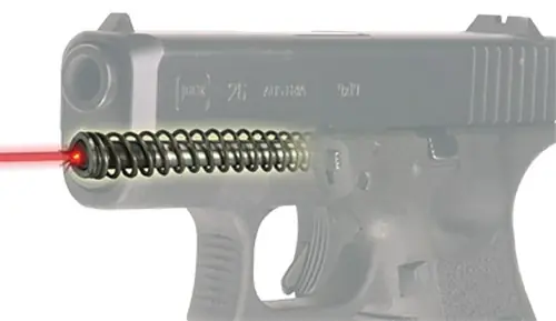 LaserMax Guide Rod Laser 5mW Red Laser with 635nM Wavelength & Made of Aluminum for Glock 26, 27, 33 Gen4