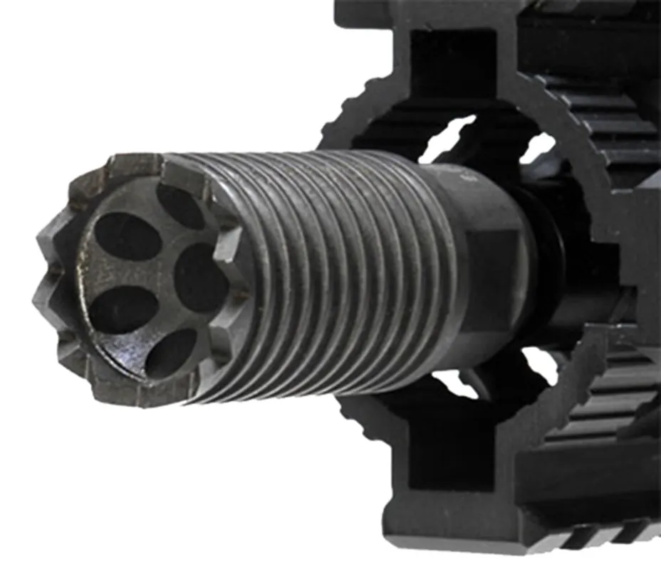 Troy Ind Claymore Muzzle Brake with 5/8"-24 tpi Threads & 2.25" OAL for 308 Win AR-Platform