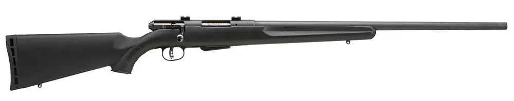 Savage Arms 25 Walking Varminter 17 Hornet Caliber with 4+1 Capacity, 22" Barrel, Matte Black Metal Finish