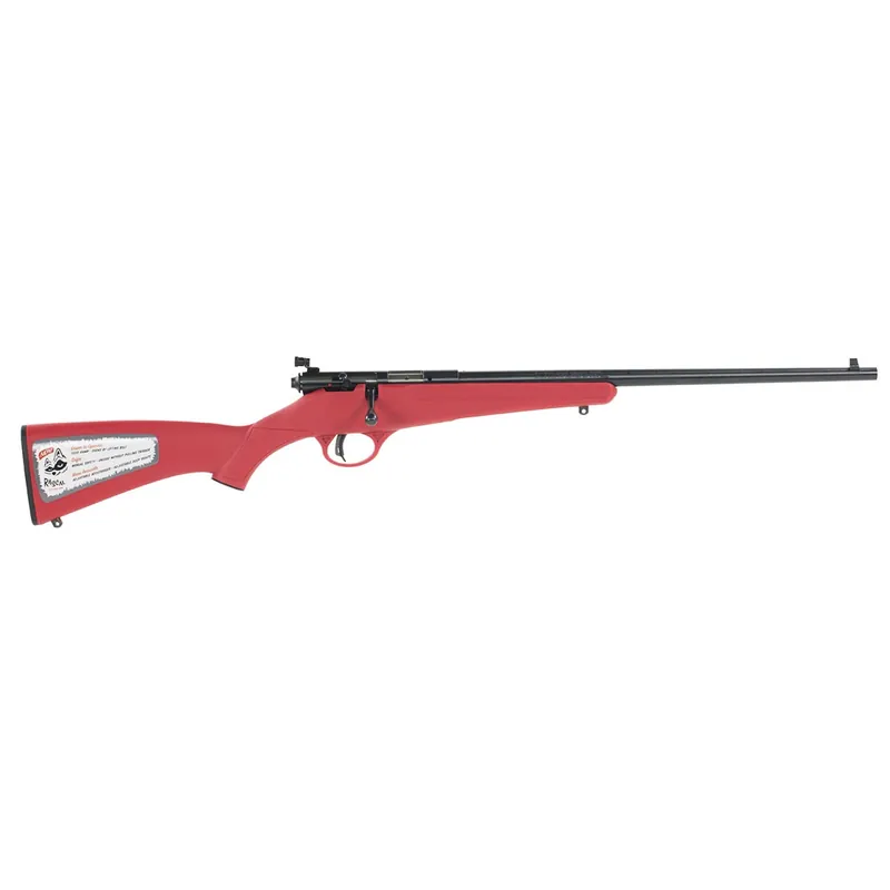 Savage Rascal 22 LR Rifle 16.12" Single Shot Youth Blued Red