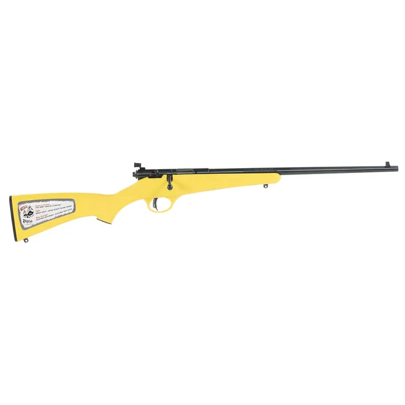 Savage Rascal 22 LR Rifle 16.12" Single Shot Youth Blued Yellow