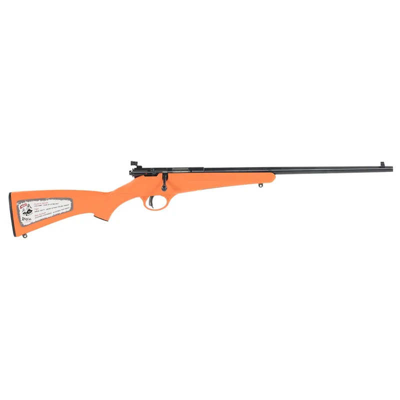Savage Rascal 22 LR Rifle 16.12" Single Shot Youth Blued Orange