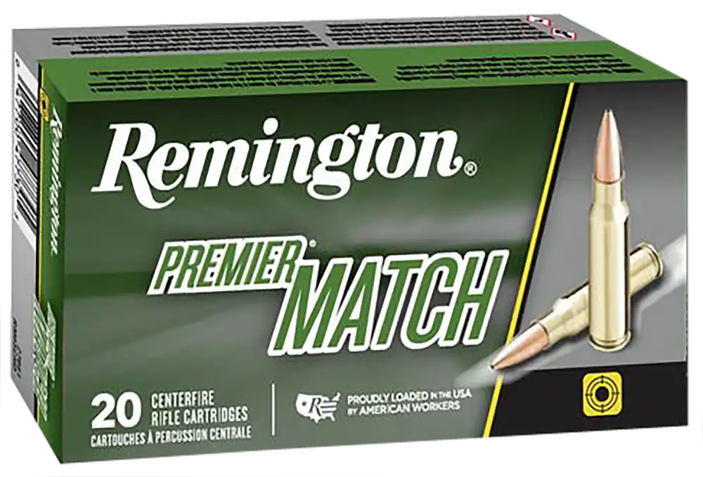 Remington Ammunition Premier Match 300 Blackout 125 gr Sierra MatchKing Open Tip Match (OTM) 20 Bx/ 10 Cs