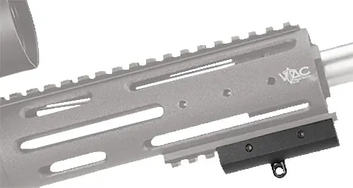 Caldwell Bipod Adaptor Black Aluminum compatible with Picatinny
