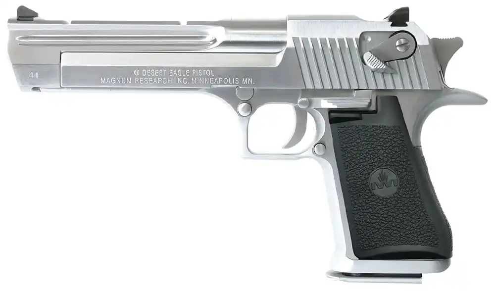 Magnum Research Desert Eagle Mark XIX *CA Compliant 44 Rem Mag Pistol 6" Brushed Chrome DE44CABC