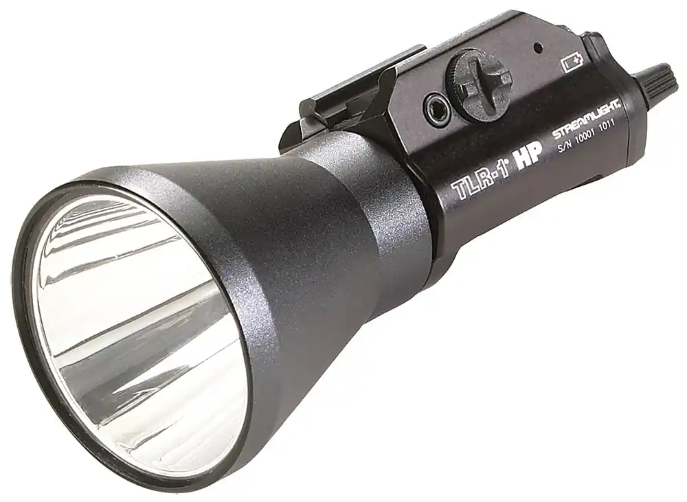 Streamlight TLR-1 HPL For Handgun 1000 Lumens Output White LED Light 490 Meters Beam Glock Style Rail/Picatinny Mount Black Anodized Aluminum