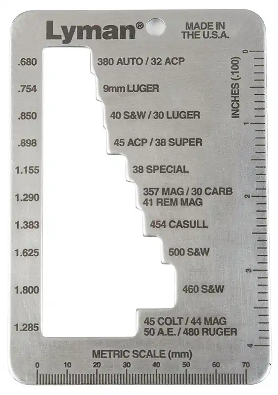 Lyman E-Zee Case-Length Gauge Pistol, Revolver