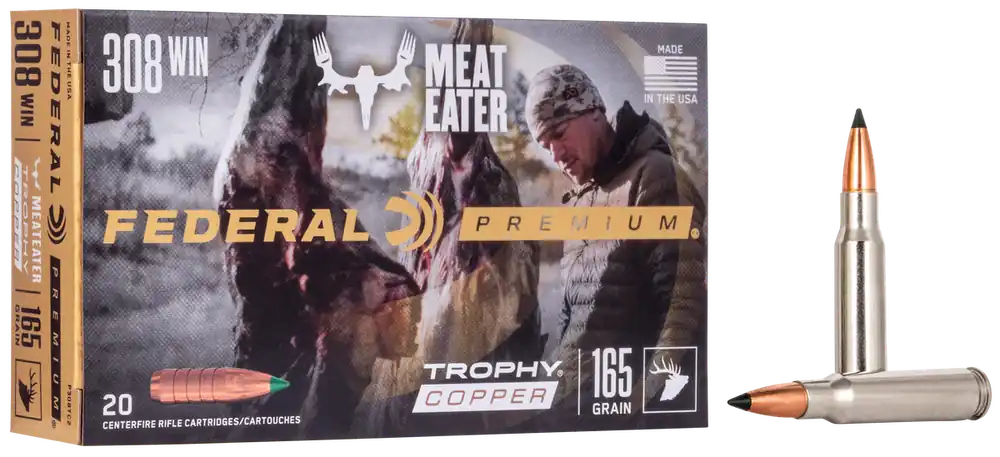 Federal Premium 308 Win 165gr TC 20 Rounds P308TC2