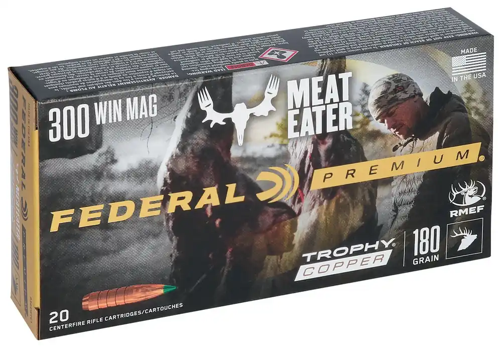 Federal Premium 300 Win Mag 180 Gr. Trophy Copper (TC) 20/Box