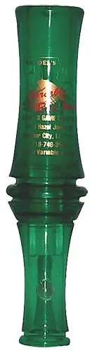 Haydel‘s Game Calls"Redleg" Mallard Variable Tone Open Call Double Reed Mallard