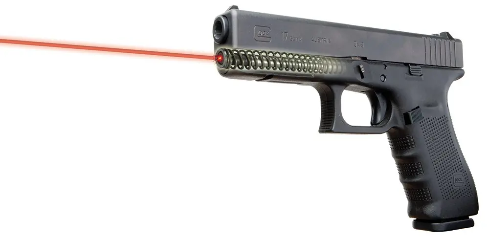 LaserMax Guide Rod Laser 5mW Red Laser with 635nM Wavelength & Made of Aluminum for Glock 17, 34 Gen4