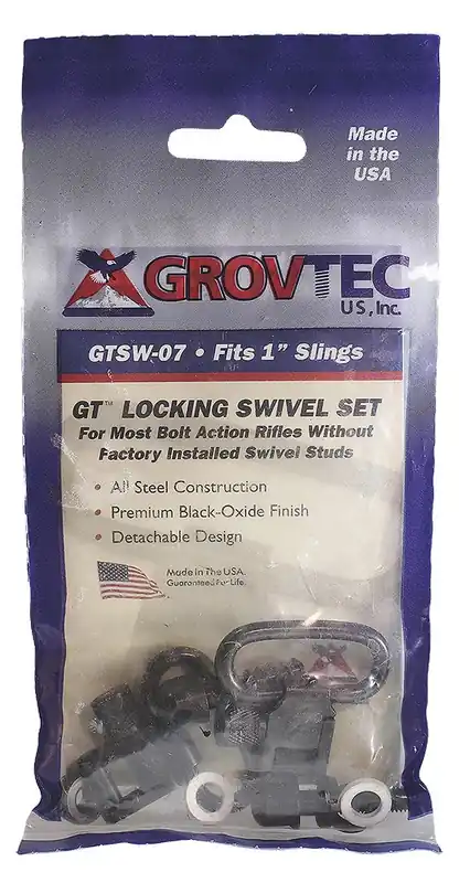 Grovtec US Inc Forend Locking Machine Screw Swivel Set Air Rifle 1"