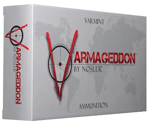 Nosler Varmageddon 17 Remington 20 gr Flat Base Hollow Point (FBHP) 20 Bx/ 10 Cs