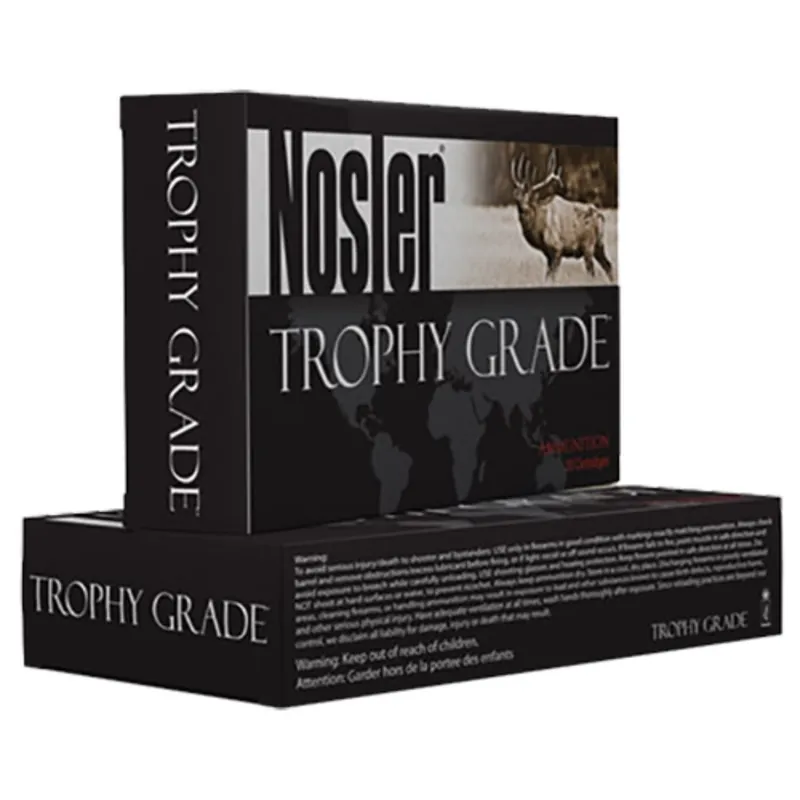 Nosler Trophy Grade 300 Win Mag 200 gr Nosler Partition Ammo - 20/Box