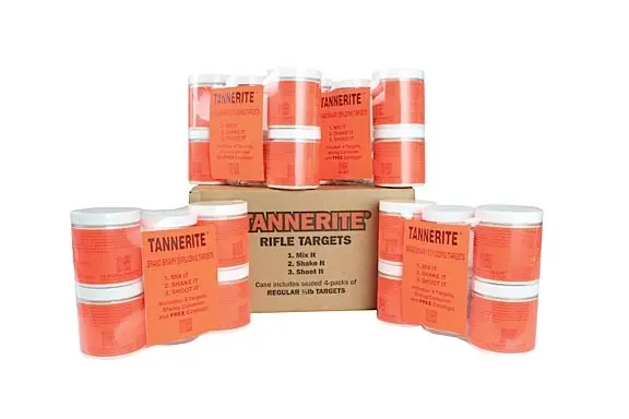 Tannerite 1/2 Pound Target Impact Enhancement Explosion White Vapor Centerfire Rifle Firearm 0.50 lb 16 Targets