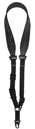 Limbsaver Tactical Sling made of Black Nylon with 48" OAL, 1" W & Adjustable One-Two Point Design for Rifle/Shotgun