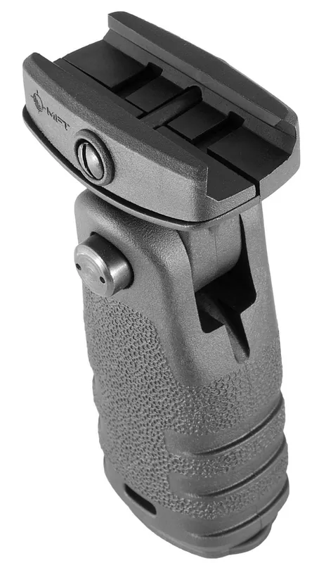 Mission First Tactical React Vertical Grip Folding Black Polymer