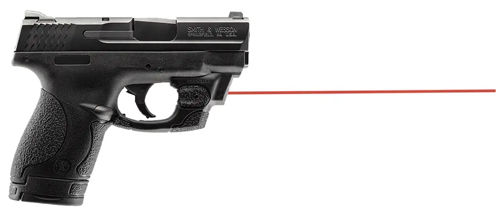 LaserMax Centerfire Laser 5mW Red Laser with 650nM Wavelength & Black Finish for 40 S&W, 9mm luger S&W M&P Shield, M&P Shield M2.0