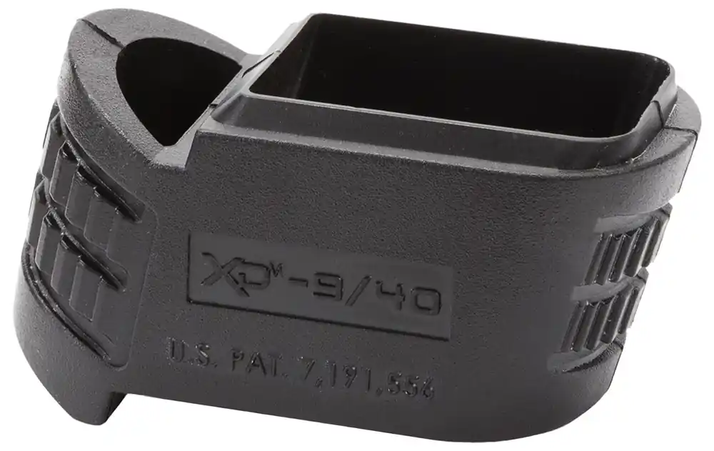Springfield Armory Backstrap Sleeve made of Polymer with Black Finish & 1 Piece Design for 9mm Luger, 40 S&W Springfield XD-M Compact with 1 Backstrap