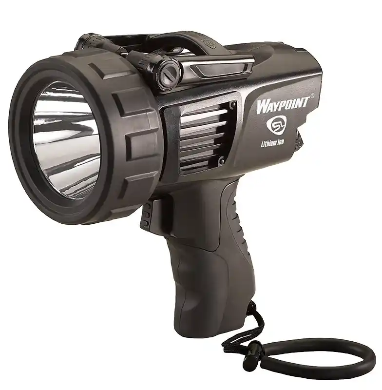 Streamlight WayPoint 300 35/550/1000 Lumens White LED Black Polycarbonate 1039 Meters