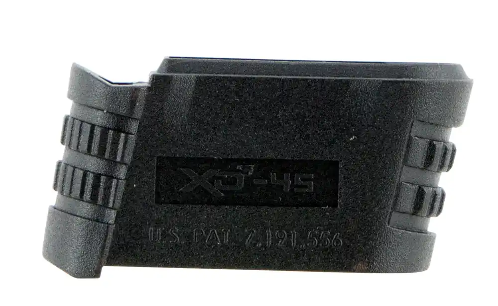 Springfield Armory Backstrap Sleeve made of Polymer with Black Finish & 1 Piece Design for 45 ACP Springfield Armory XD-S