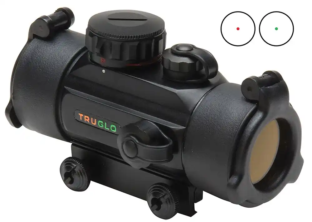 TruGlo Dual-Color 1x 30mm Red/Green Dot Reticle