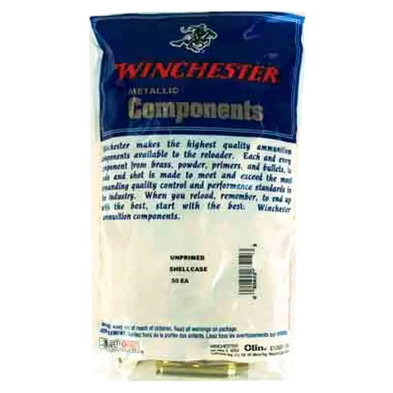 Winchester Unprimed Cases 338 Lapua Mag Rifle Brass - 20 Per Bag