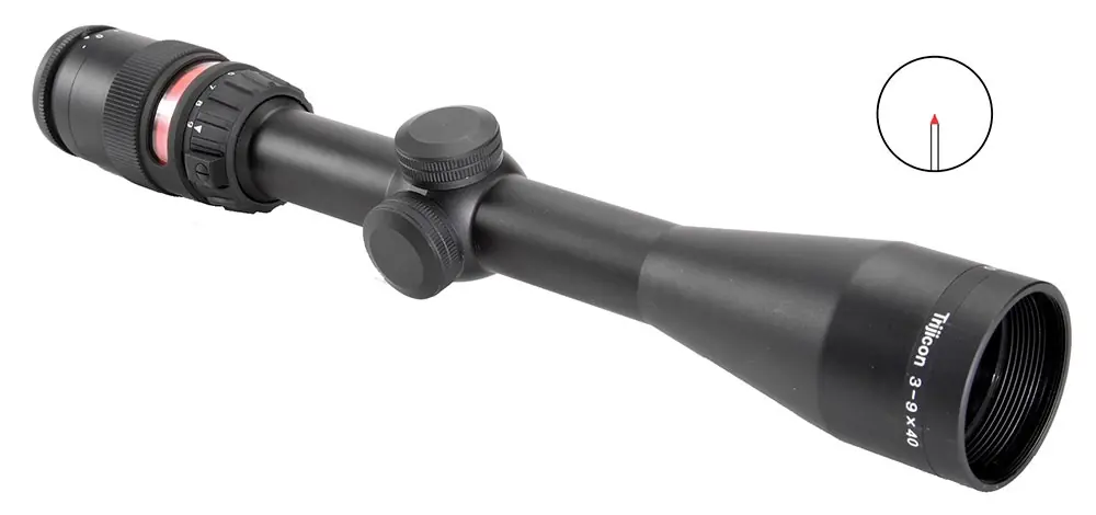 Trijicon AccuPoint Hardcoat Anodized 3-9x 40mm 1" Tube Illuminated