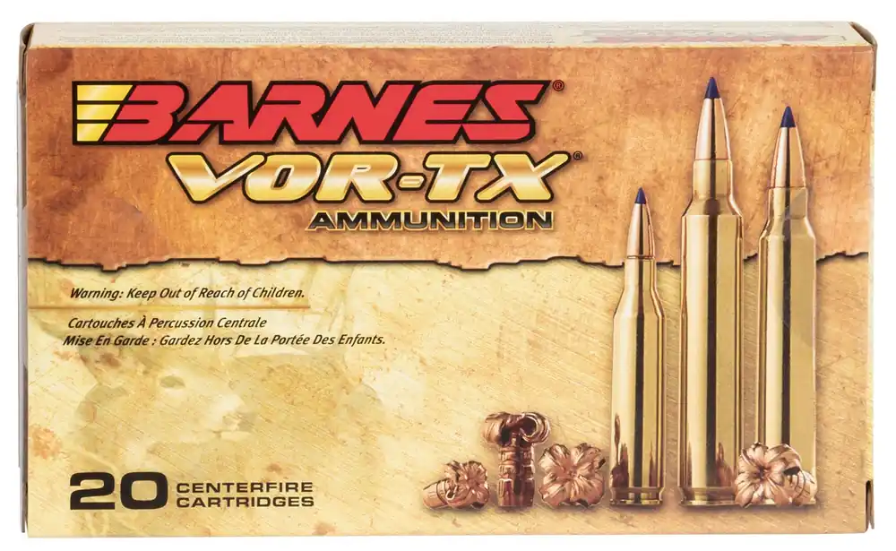 Barnes Bullets VOR-TX 300 Wthby Mag 180 Gr. Tipped TSX Boat Tail 20/Box