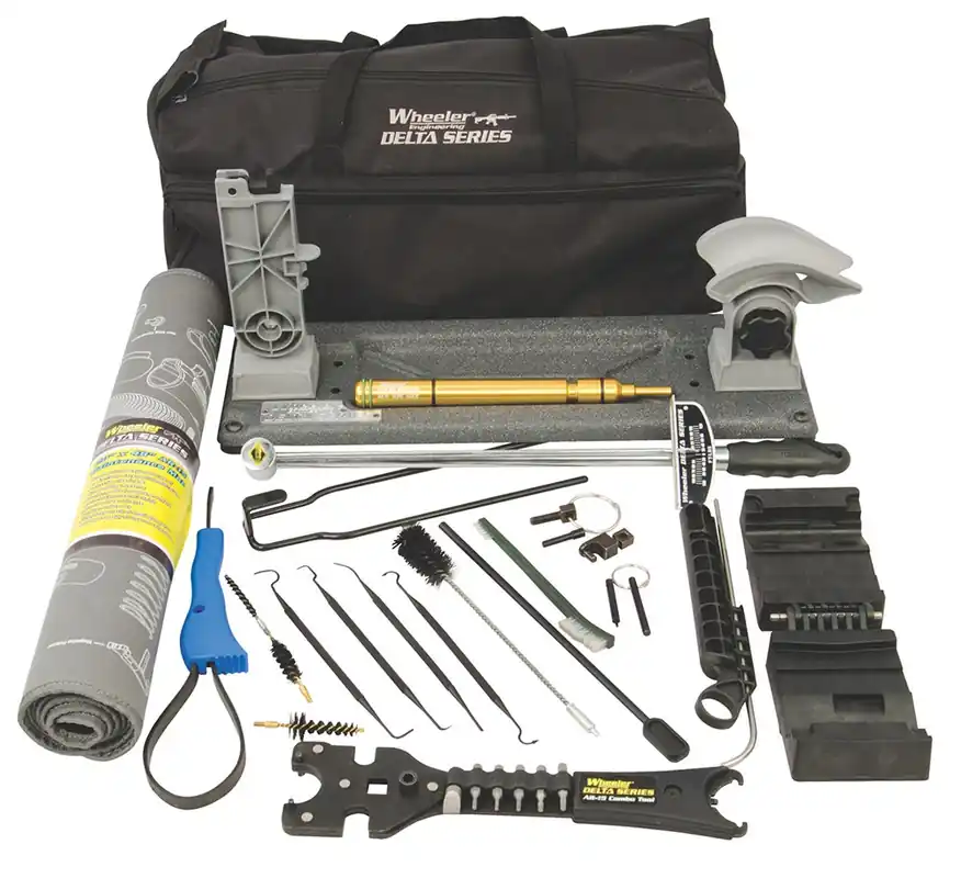 Wheeler Armorer‘s Professional Kit Black Multiple Rifle AR15/M16 19 Pieces