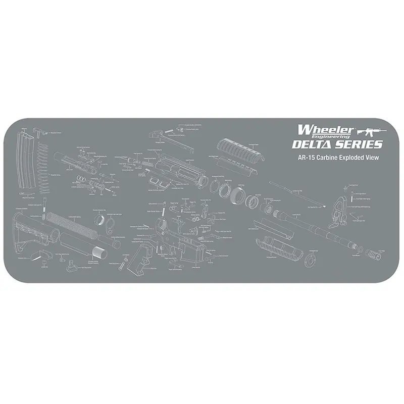Wheeler AR-15 Maintenance Mat 47 L x 20 W