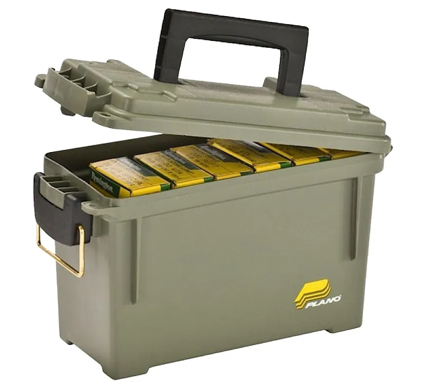 Plano Element Proof Field/Ammo Box 30 Cal OD Green Interior 9.5" x 4.25" x 6.50"