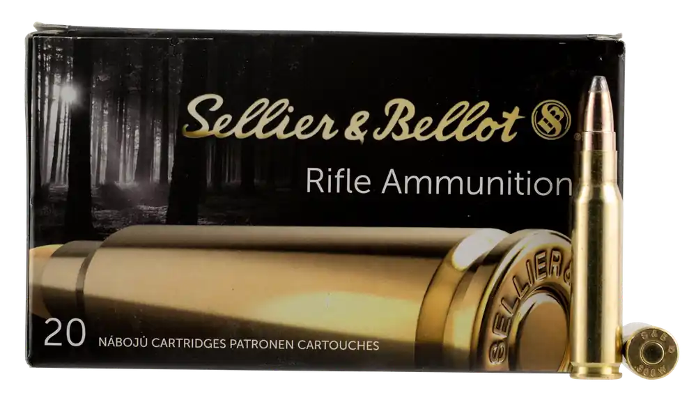 Sellier & Bellot Rifle 308 Win 180 gr Soft Point Cut-Through Edge (SPCE) 20 Bx/ 25 Cs