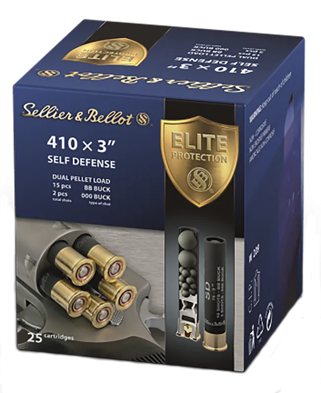 Sellier & Bellot 410ga 3" 15-Pellet 000Bk 25rd