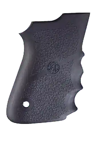 Hogue Rubber Grip Black Rubber with Finger Grooves for S&W 6906, Shorty 40, 4013 TSW