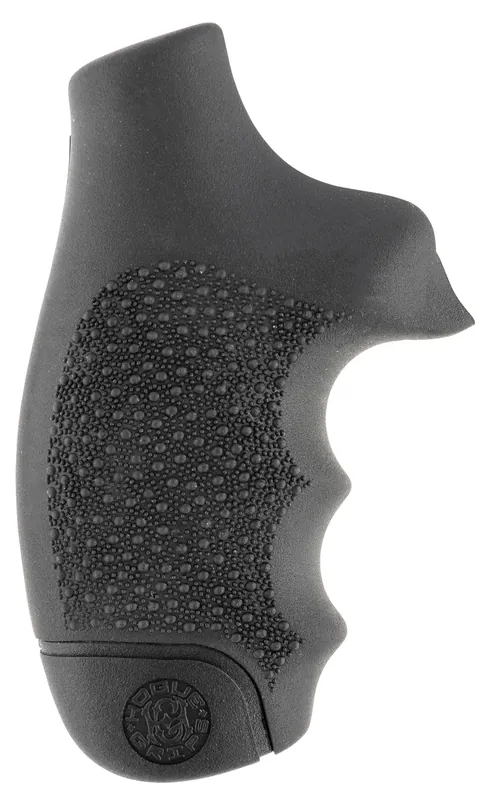 Hogue Monogrip Cobblestone Black Nylon with Finger Grooves for S&W J Frame with Round Butt