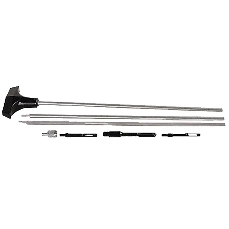 Hoppe‘s Bench Rest 3 Pc Cleaning Rod Stainless Steel Multi-Caliber W/Adapter